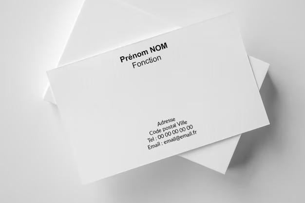 Carte de visite personnalisée